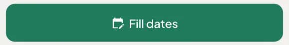 The Fill dates button under the Attendance month